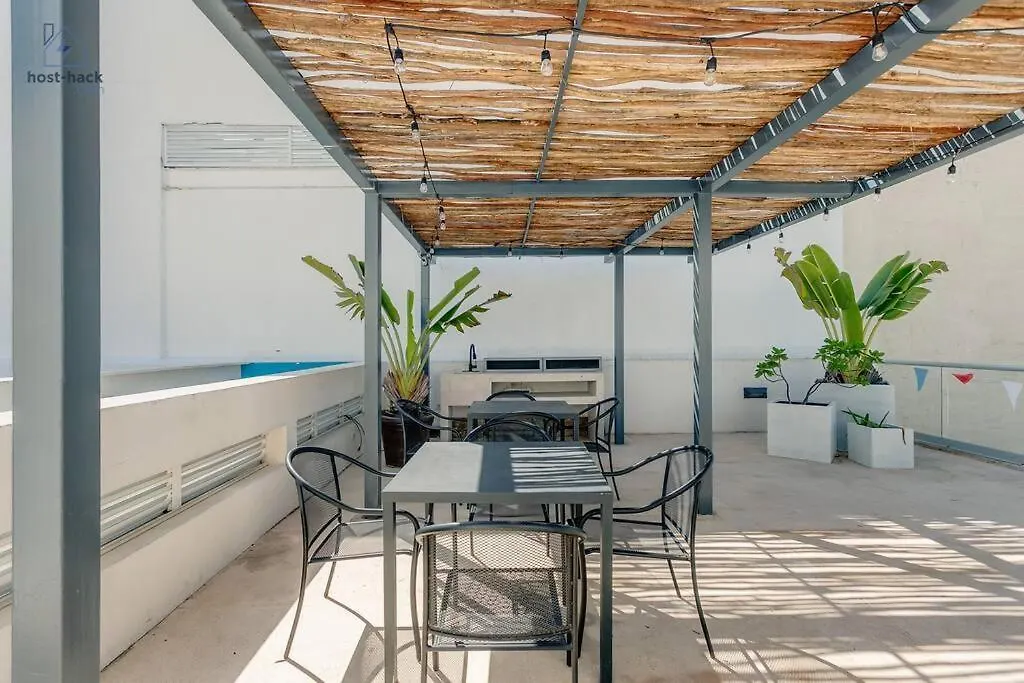 Dpto A 5 Min De La Playa Con Piscina Y Rooftop プレヤデルカーメン 0*,  メキシコ